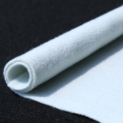 Màu trắng polypropylen địa kỹ thuật không dệt