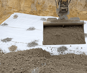Einsatz von Geotextilien in der Filterfunktion von Staudämmen