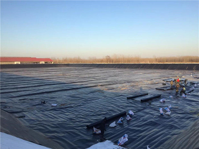 2 mm HDPE glad geomembraan