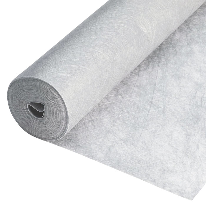 Non-woven geotextile fabric for soft soil layer reinforcement